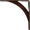 Ekena Millwork Legacy Steel Bracket, Antiqued Copper 2"W x 12"D x 12"H BKTM02X12X12LEACO - alternate 4